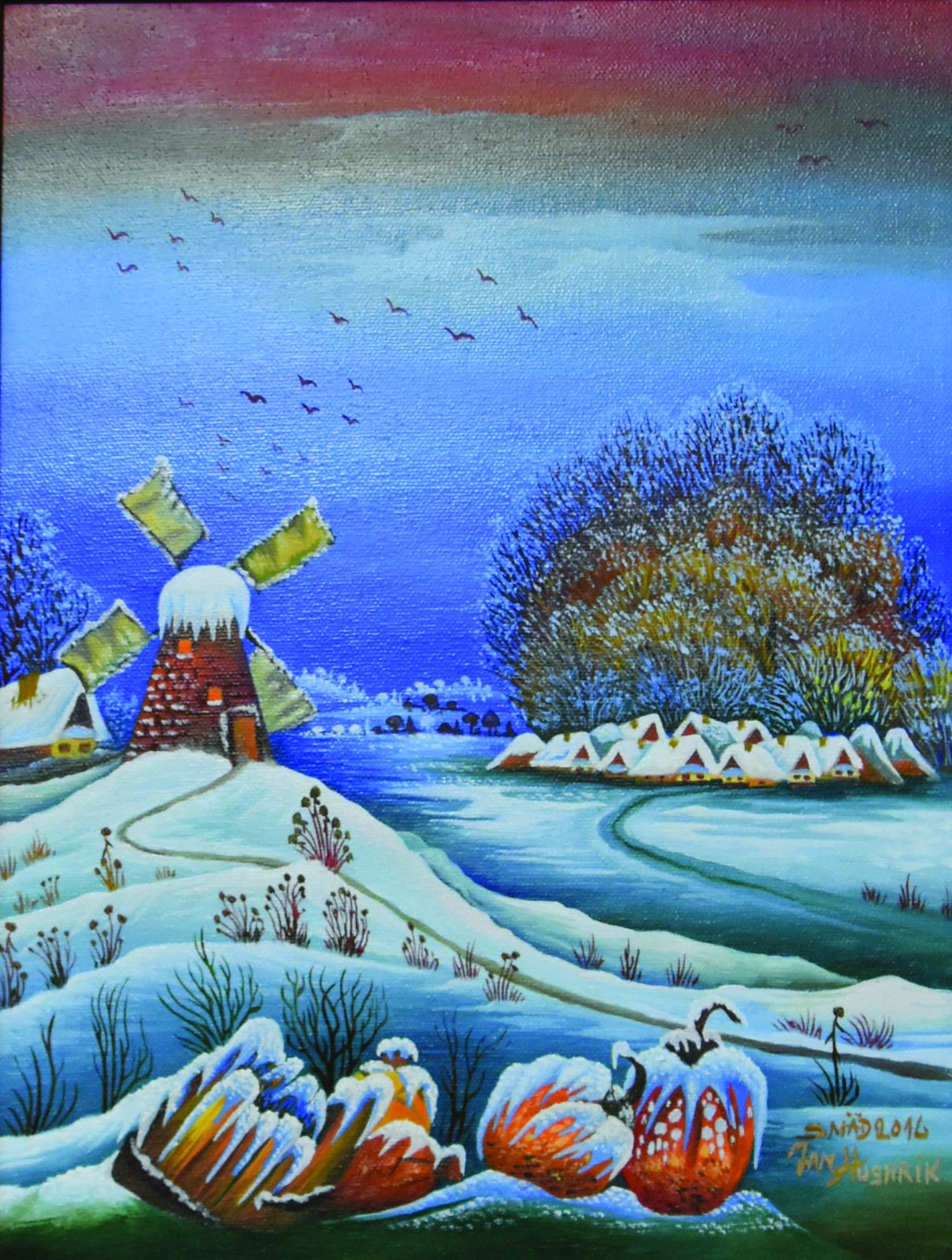 Jan Husarik, Reka zimi, 2016.jpg